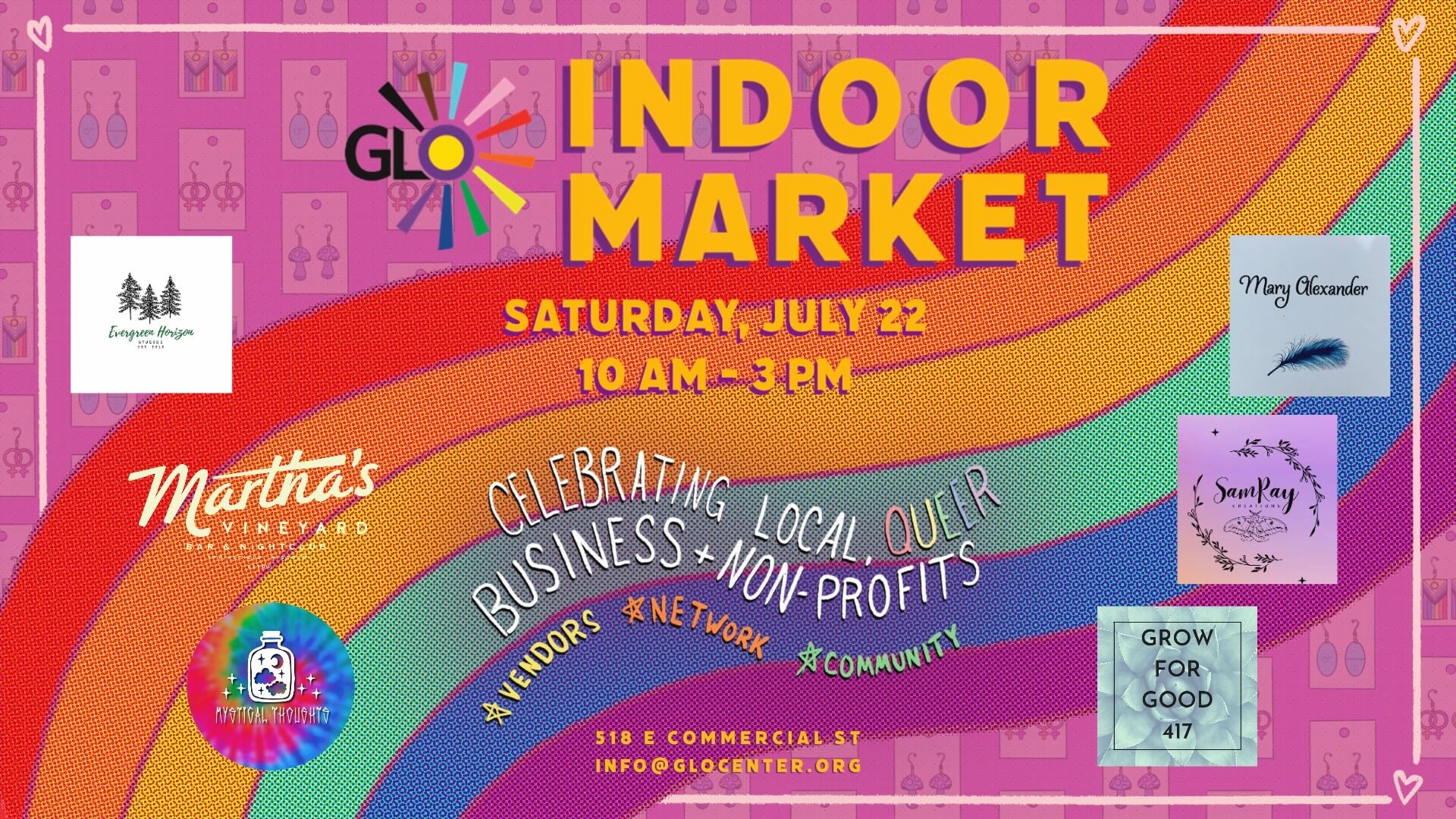 The GLO Center's Indoor Market Historic CStreet